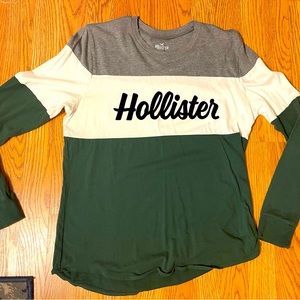 Hollister long sleeved top. Like new